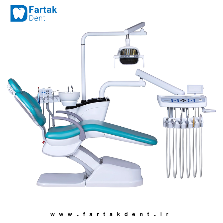 یونیت دندانپزشکی فراز طب مدرن مدل FTM E300 شلنگ از پایین